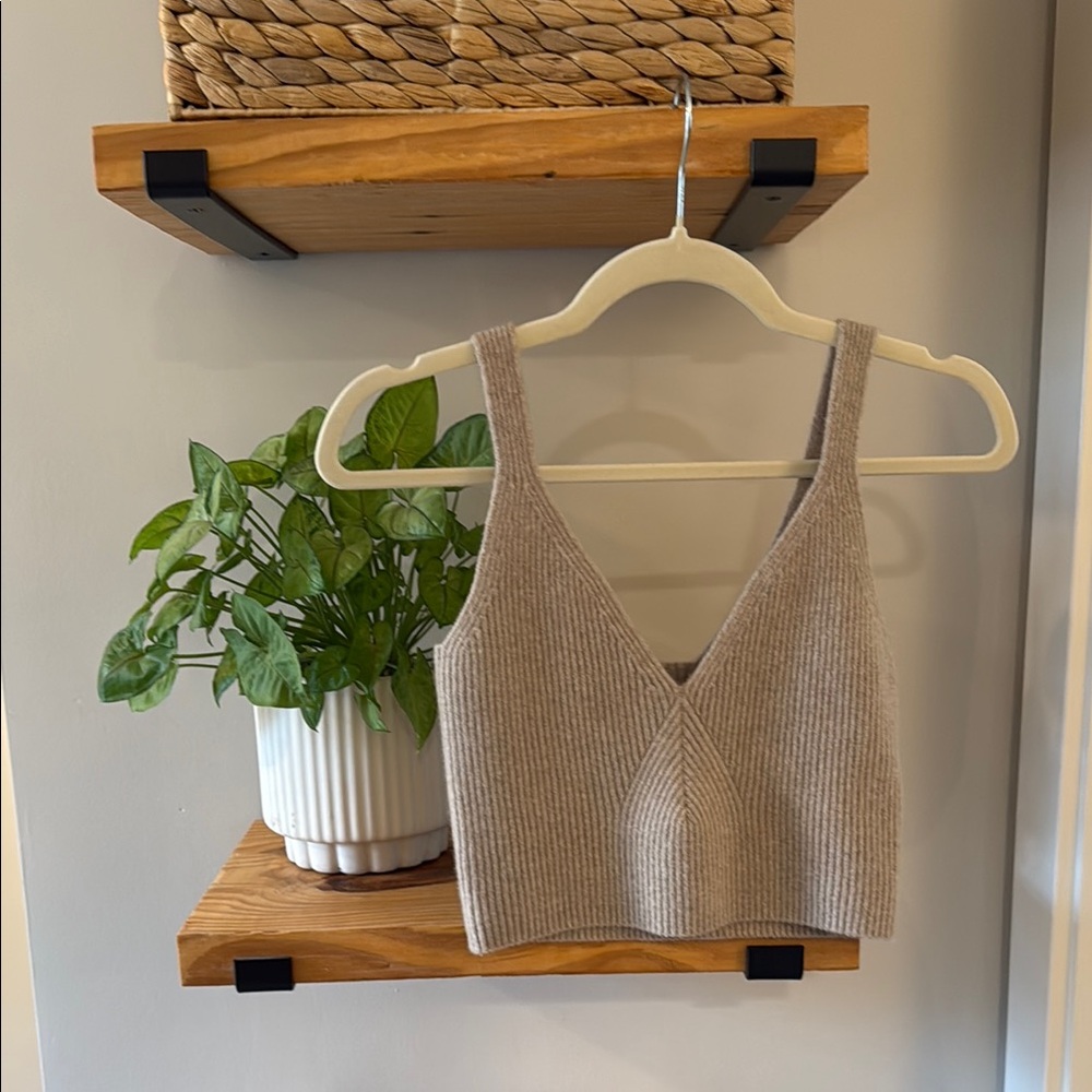 J. Crew Cropped Cashmere Tank